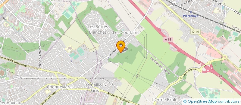 localisation de l'entreprise MONSIEUR WISLEY WINTERSTEIN  HERBLAY-SUR-SEINE