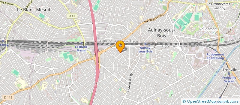 localisation de l'entreprise MONSIEUR WISSAM ABDELATI à AULNAY-SOUS-BOIS
