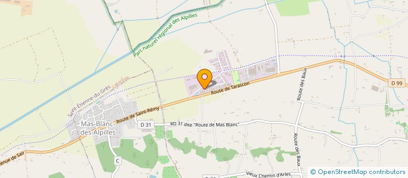 localisation de l'entreprise MONSIEUR WISSAM FANDOULI  SAINT-REMY-DE-PROVENCE