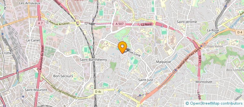 localisation de l'entreprise MONSIEUR WISSAM FELLAH  MARSEILLE