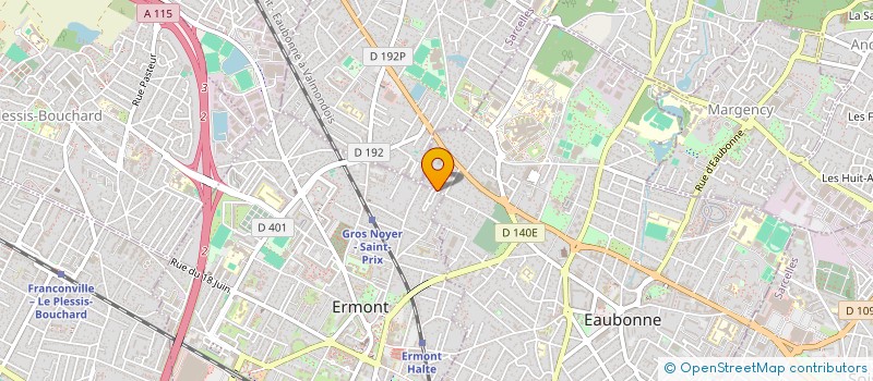 localisation de l'entreprise MONSIEUR WISSAM GORCHANE à EAUBONNE