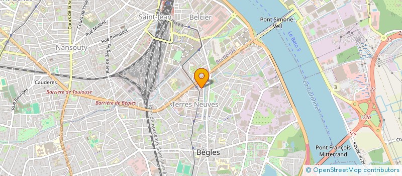 localisation de l'entreprise MONSIEUR WISSAM IAMARENE à BEGLES