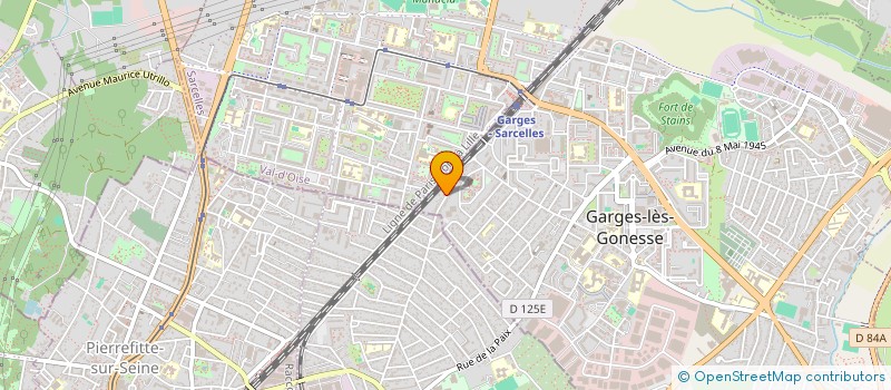 localisation de l'entreprise MONSIEUR WISSAM KHABABA  GARGES-LES-GONESSE