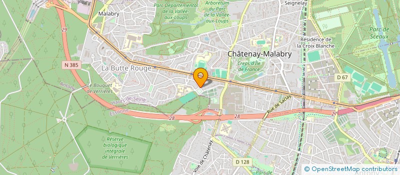 localisation de l'entreprise MONSIEUR WISSAM KHALAF  CHATENAY-MALABRY