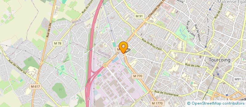 localisation de l'entreprise MONSIEUR WISSAM KRAOUI  TOURCOING