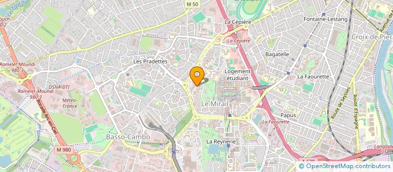 localisation de l'entreprise MONSIEUR WISSAM MHAF  TOULOUSE