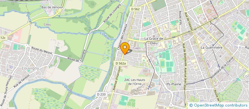 localisation de l'entreprise MONSIEUR WISSAM YACOUBI  BLAINVILLE-SUR-ORNE