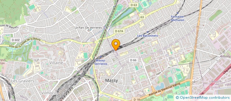 localisation de l'entreprise MONSIEUR WISSEM AIT-ABDERRAHIM à ANTONY