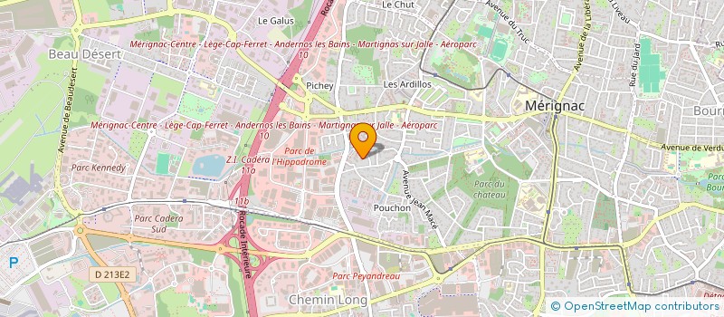 localisation de l'entreprise MONSIEUR WISSEM AIT TOUFELLA  MERIGNAC