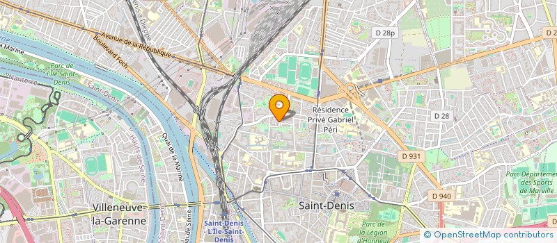 localisation de l'entreprise MONSIEUR WISSEM AJAL à SAINT-DENIS