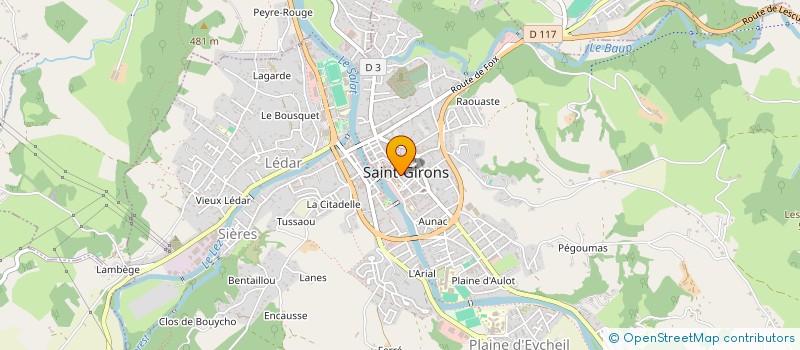 localisation de l'entreprise MONSIEUR WISSEM BARHOUMI  SAINT-GIRONS