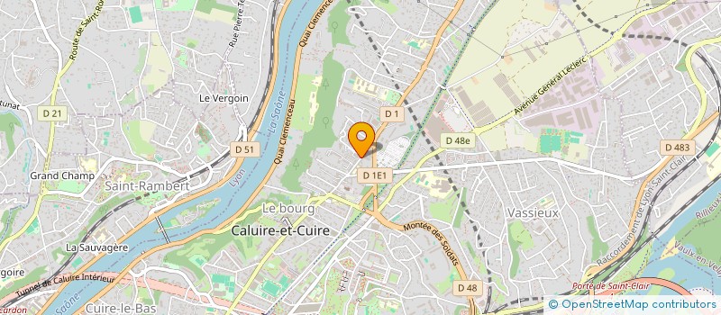 localisation de l'entreprise MONSIEUR WISSEM BEN AMMAR à CALUIRE-ET-CUIRE
