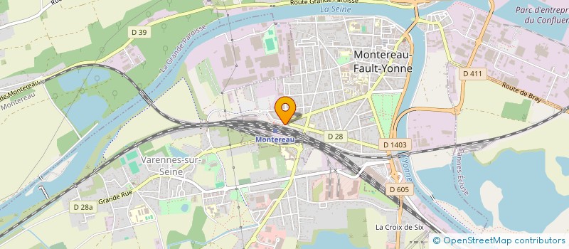 localisation de l'entreprise MONSIEUR WISSEM BEN AMOR  MONTEREAU-FAULT-YONNE