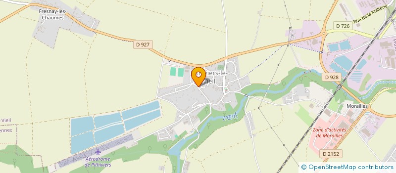 localisation de l'entreprise MONSIEUR WISSEM BEN DHIAB à PITHIVIERS-LE-VIEIL