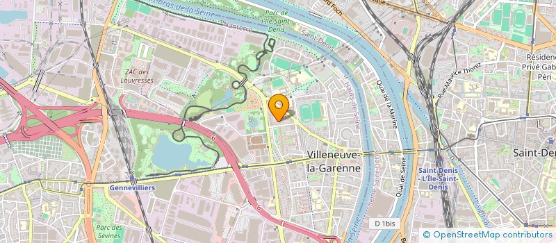 localisation de l'entreprise MONSIEUR WISSEM BENALI à VILLENEUVE-LA-GARENNE