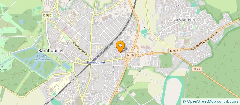 localisation de l'entreprise MONSIEUR WISSEM BOUCHAMLA  RAMBOUILLET