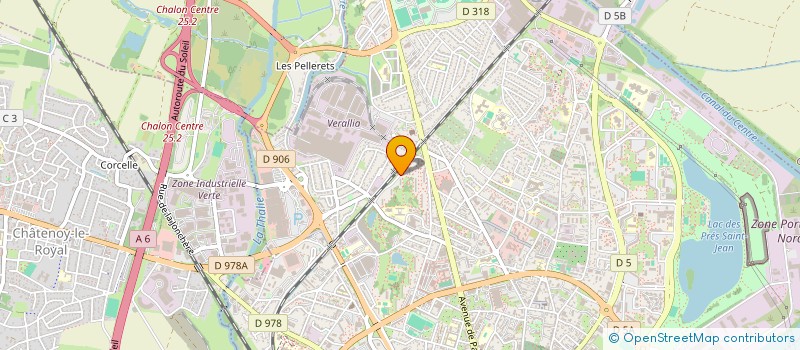 localisation de l'entreprise MONSIEUR WISSEM BZIOUECH à CHALON-SUR-SAONE