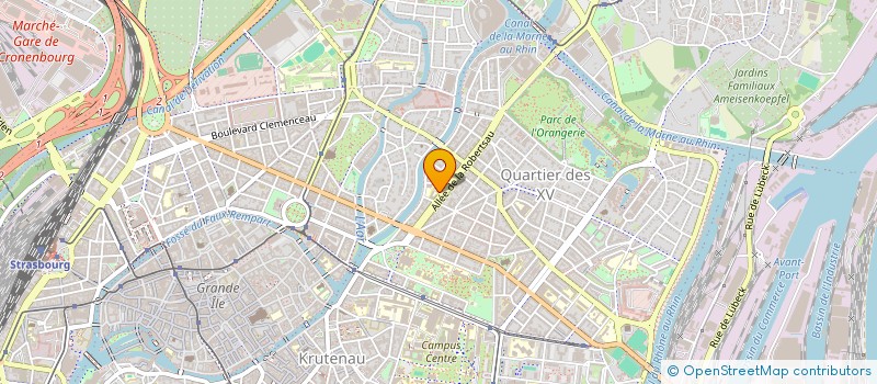 localisation de l'entreprise MONSIEUR WISSEM DAB à STRASBOURG