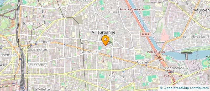 localisation de l'entreprise MONSIEUR WISSEM DAOUSSI  VILLEURBANNE