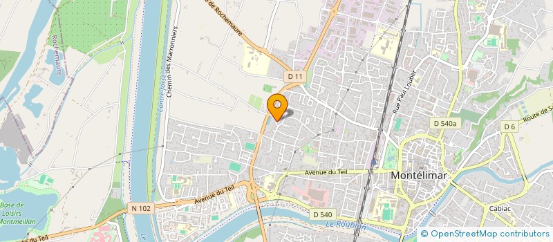 localisation de l'entreprise MONSIEUR WISSEM DHAOUADI  MONTELIMAR