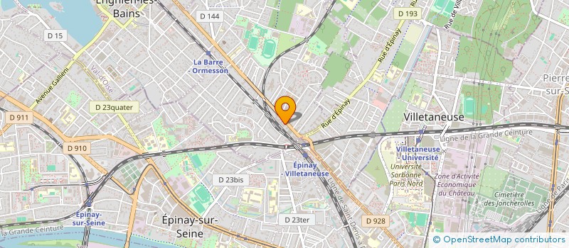 localisation de l'entreprise MONSIEUR WISSEM DHIFALLAH  DEUIL LA BARRE