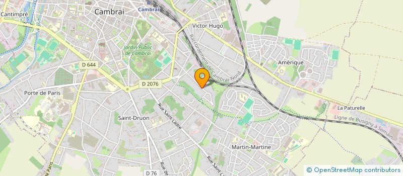 localisation de l'entreprise MONSIEUR WISSEM DJAFER  CAMBRAI