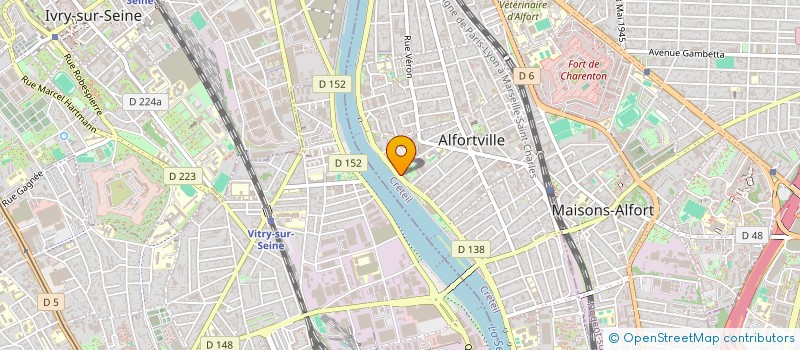 localisation de l'entreprise MONSIEUR WISSEM EL HAKIM à ALFORTVILLE