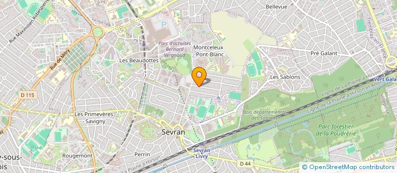 localisation de l'entreprise MONSIEUR WISSEM GHALLOUSSI  SEVRAN