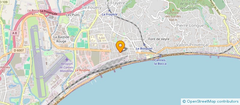 localisation de l'entreprise MONSIEUR WISSEM GUISSOUMA  CANNES