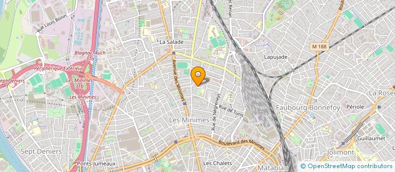 localisation de l'entreprise MONSIEUR WISSEM JENDOUBI à TOULOUSE