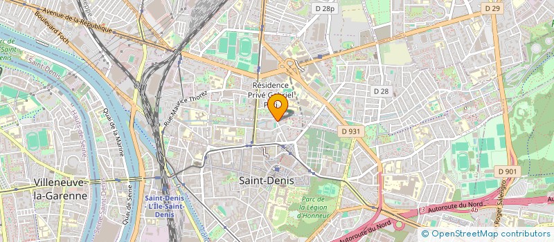 localisation de l'entreprise MONSIEUR WISSEM KACHBOURI à SAINT-DENIS