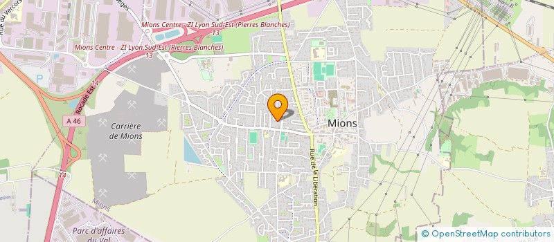 localisation de l'entreprise MONSIEUR WISSEM KHAMMASSI  MIONS