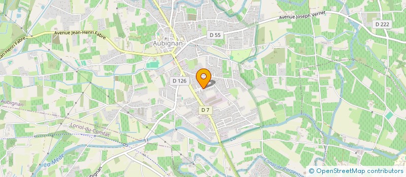 localisation de l'entreprise MONSIEUR WISSEM LIMAM  AUBIGNAN