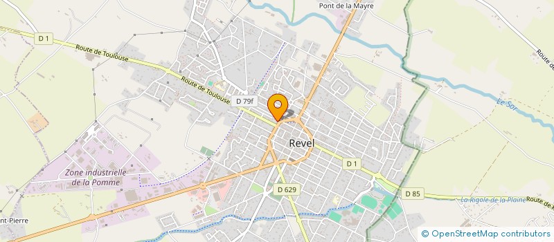 localisation de l'entreprise MONSIEUR WISSEM M'HAMDI  REVEL