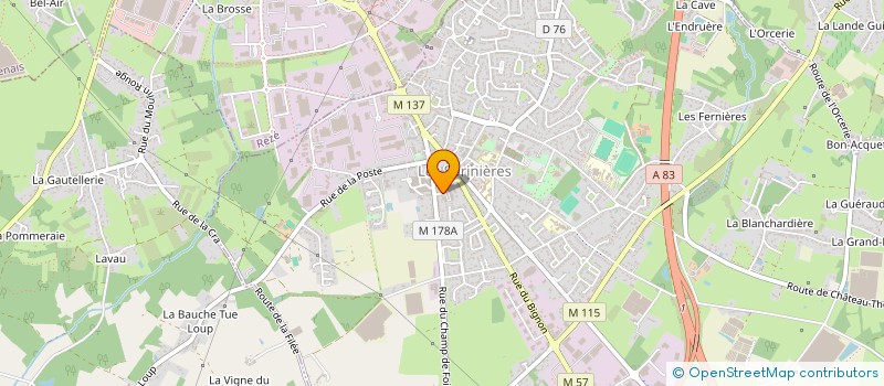 localisation de l'entreprise MONSIEUR WISSEM MEHDAOUI à LES SORINIERES
