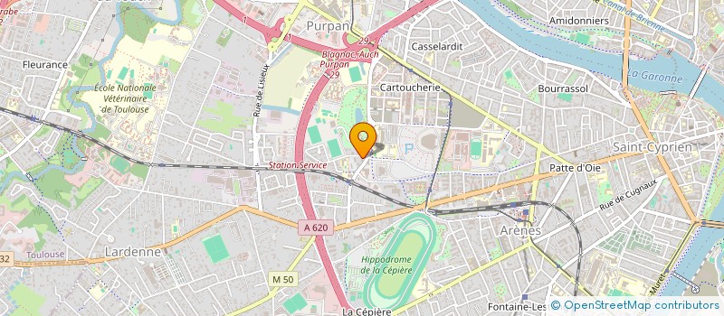 localisation de l'entreprise MONSIEUR WISSEM NASRI à TOULOUSE