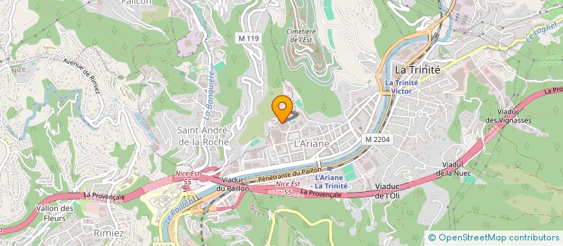 localisation de l'entreprise MONSIEUR WISSEM OUARGHI à NICE