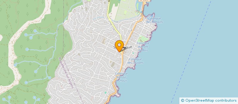 localisation de l'entreprise MONSIEUR WISSEM OUDAA à SAINTE-MAXIME