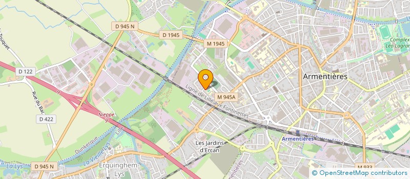 localisation de l'entreprise MONSIEUR WISSEM RASSAS  ARMENTIERES