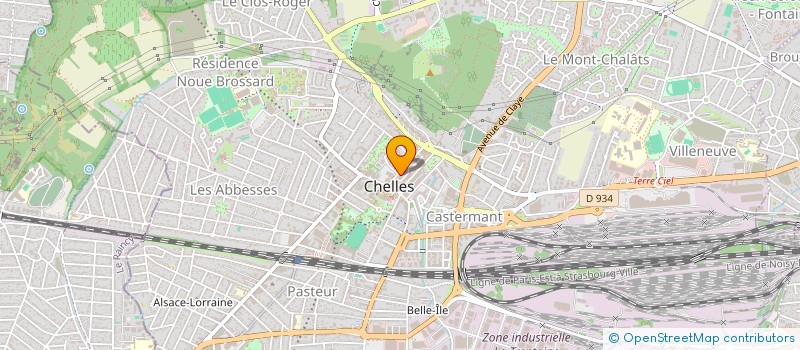 localisation de l'entreprise MONSIEUR WISSEM WAGHLANI  CHELLES