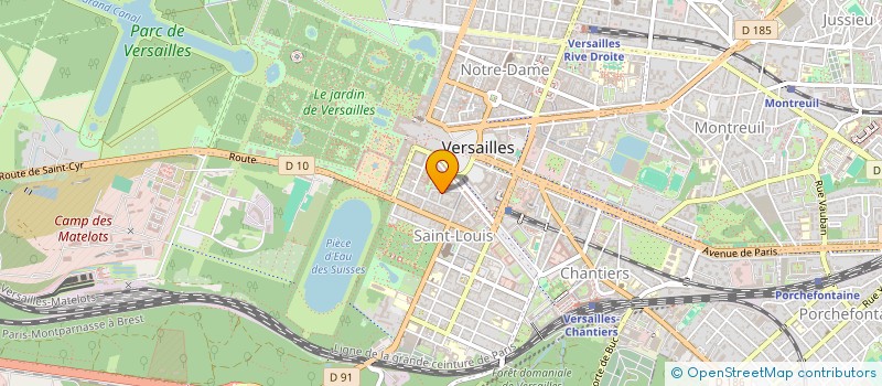 localisation de l'entreprise MONSIEUR WITIBYANDA NIKIEMA à VERSAILLES