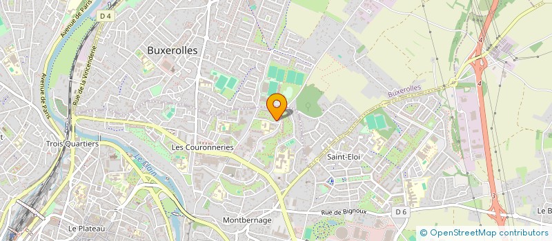 localisation de l'entreprise MONSIEUR WITLEY DESPLAN  POITIERS