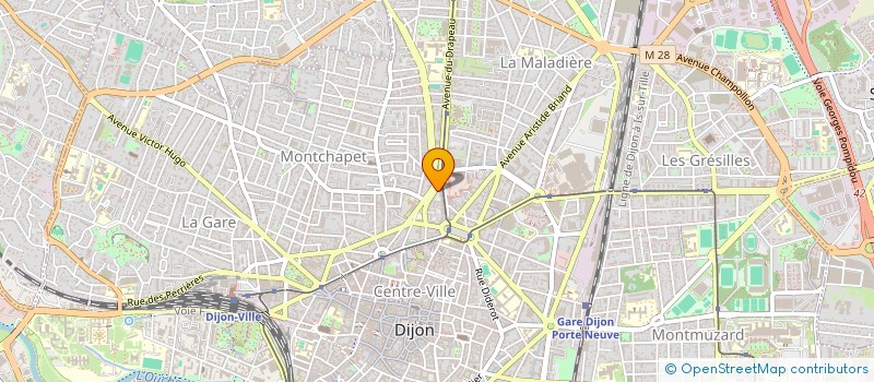 localisation de l'entreprise MONSIEUR WIYAO BABAKE  DIJON