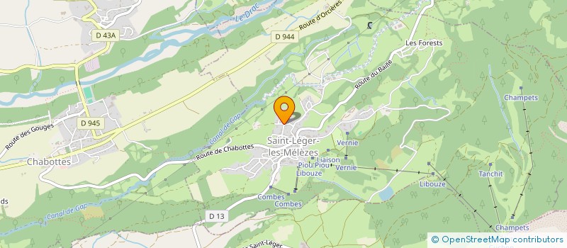 localisation de l'entreprise MONSIEUR WLADEK MARSAGUET LABIROUSQUE  SAINT-LEGER-LES-MELEZES