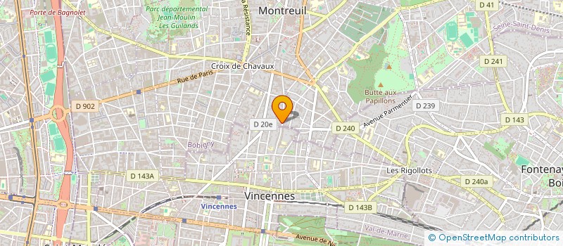 localisation de l'entreprise MONSIEUR WLADIMIR GODINGER à MONTREUIL