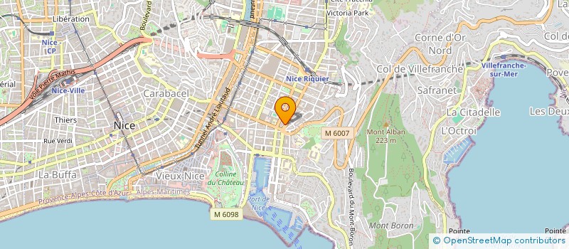 localisation de l'entreprise MONSIEUR WLADIMIR HERMAN à NICE