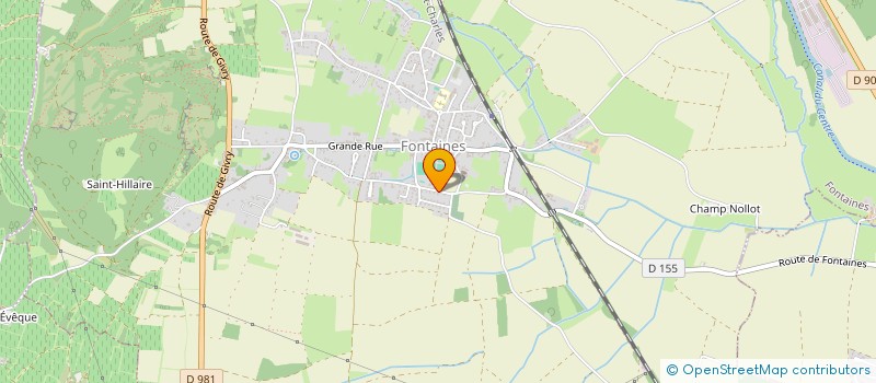 localisation de l'entreprise MONSIEUR WLADIMIR MALINGE  FONTAINES