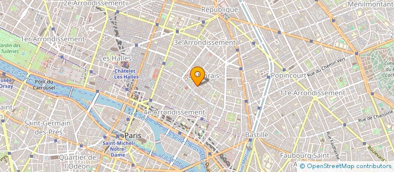 localisation de l'entreprise MONSIEUR WLADIMIR POUX  PARIS