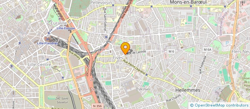 localisation de l'entreprise MONSIEUR WLADISLAS BLIN à LILLE