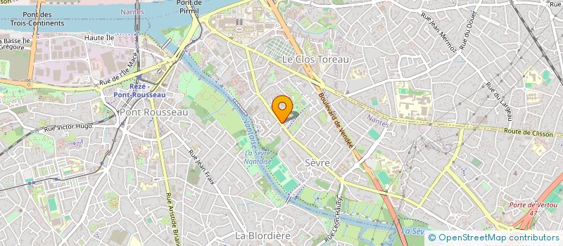 localisation de l'entreprise MONSIEUR WLADISLAS DOROZ à NANTES